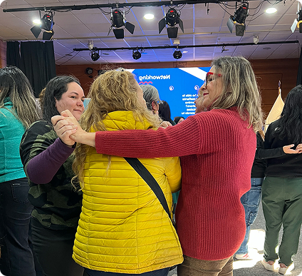 Encuentro presencial de mujeres de la comunidad